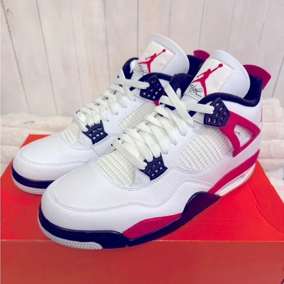 Jordan 4 Retro “Red Cement” - Men’s Size 12 – Brand New in Box - Picture 5 of 15